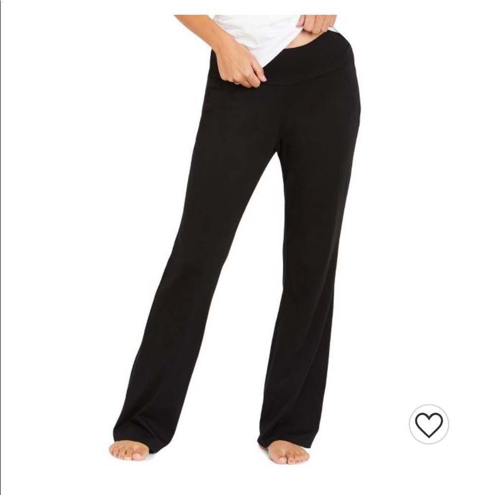 2 black maternity work pants / MOTHERHOOD MATERNITY M & other brand